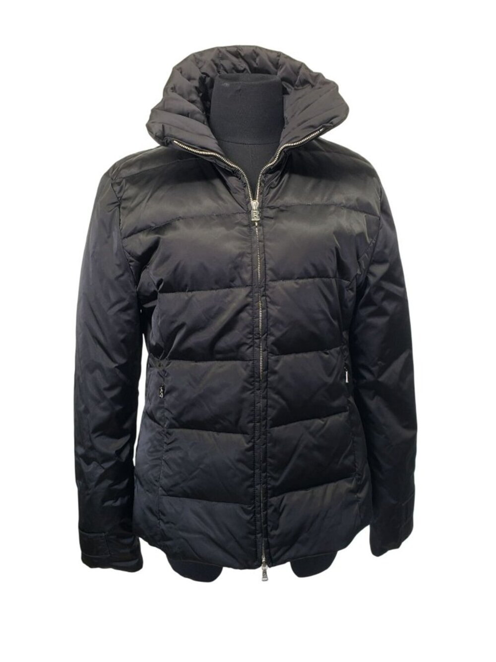 Bogner Black Puffer Ski Jacket Coat Womens US 6 EU 36 80% Down 20% Feather